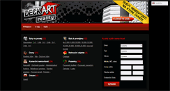 Desktop Screenshot of deckart.cz